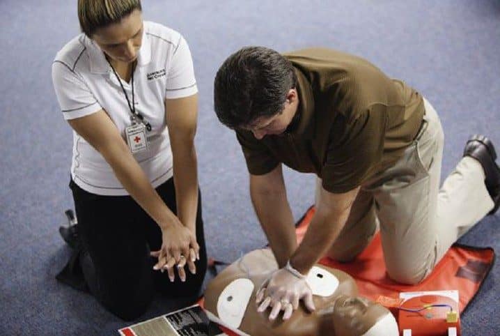 Hands-on CPR, AED and First Aid training class in Apex, NC